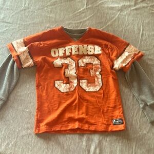 Boys long sleeve football shirt
